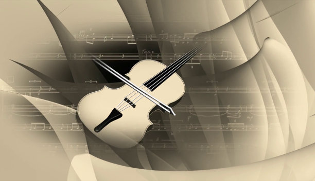 音乐的小提琴图片下载