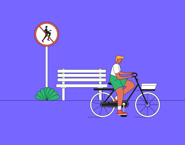 健康的生活方式。概念横幅，网站设计或登陆网页，平面设计，插图。图片下载