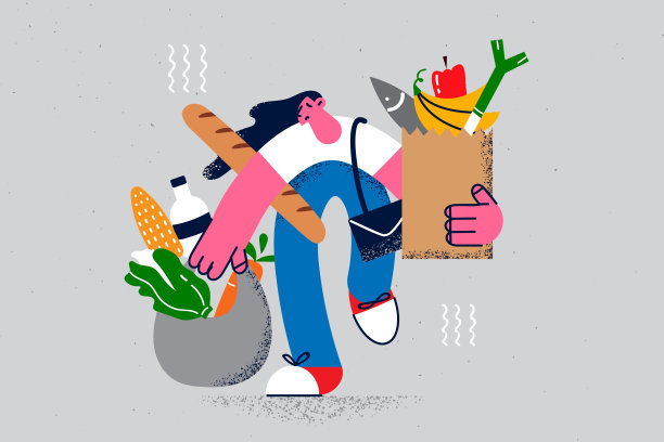 健康饮食和感觉疲劳的概念图片下载