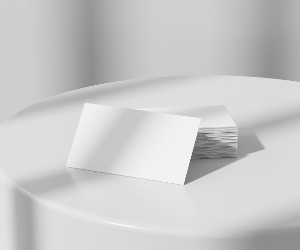 白色商务名片图片下载