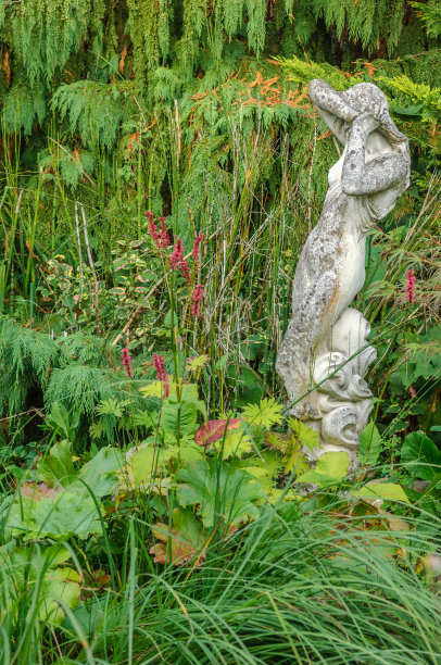 花园的魅力在春天绽放。图片下载