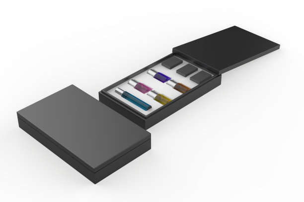 礼品盒化妆品设置模型图片下载