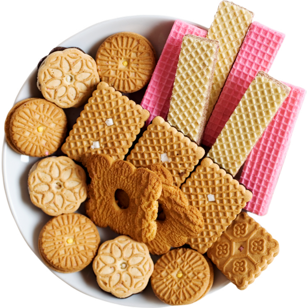 一盘美味的饼干图片下载