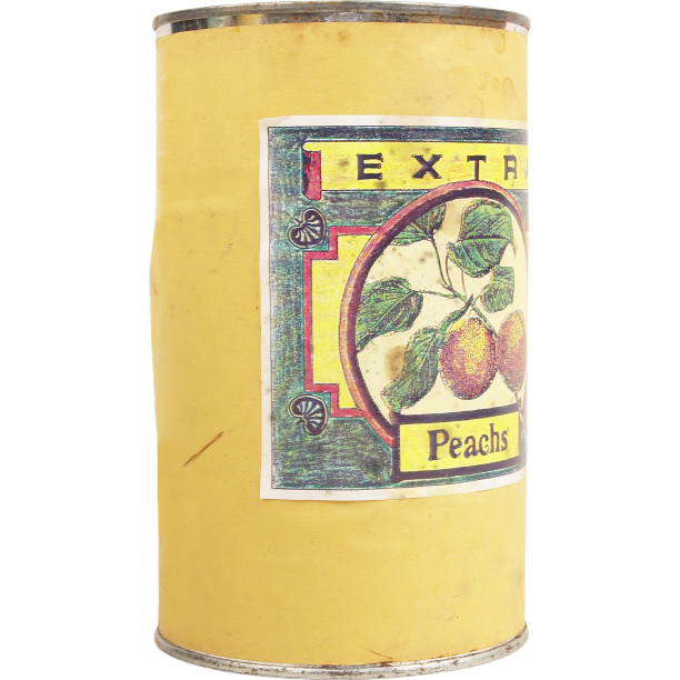 美味的桃子罐头图片下载