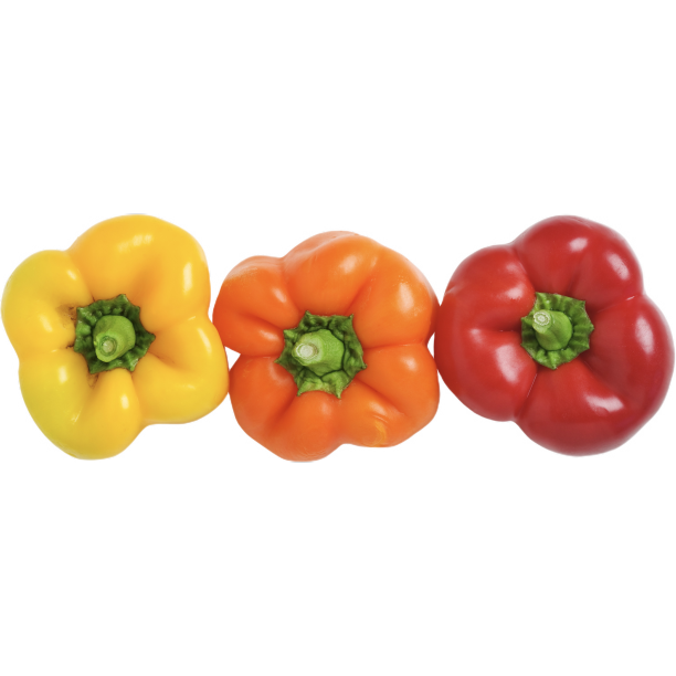 三个灯笼椒图片下载