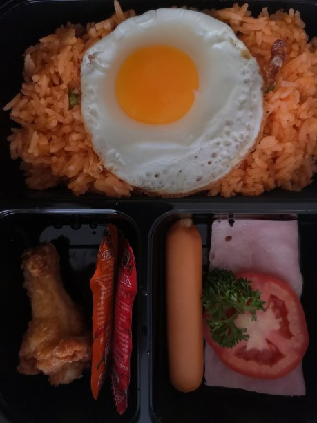 泰国曼谷检疫酒店的美味早餐图片下载