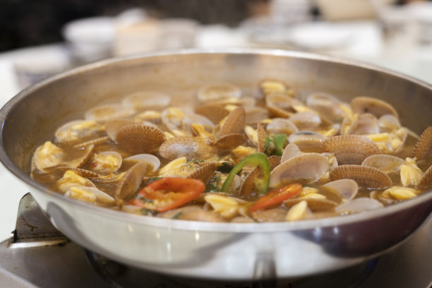 酱汁煮蛤蜊图片下载