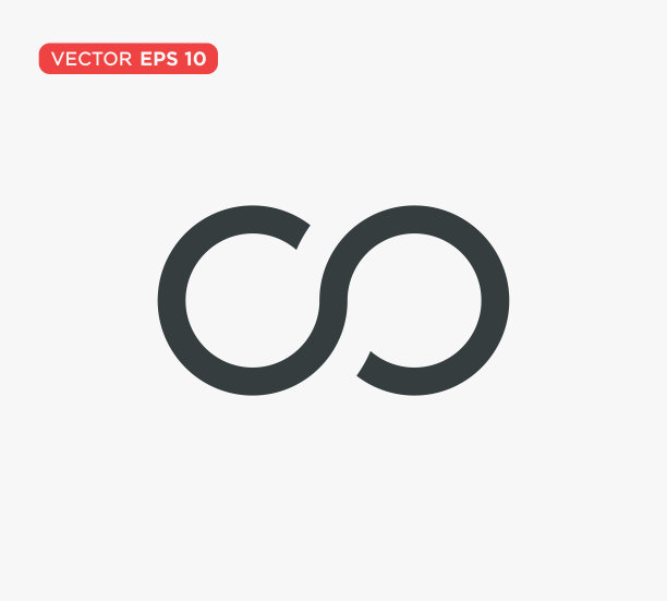 无限循环图标矢量插图设计编辑可调整大小EPS 10图片下载