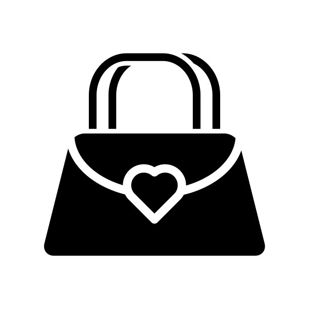 女人包图标矢量设计模板插图图片下载