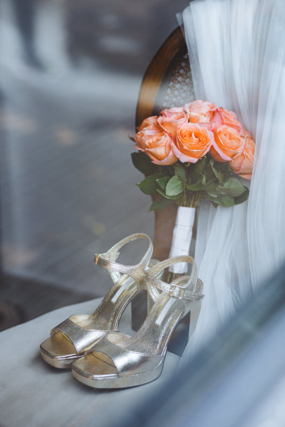 新娘花和新娘鞋图片下载