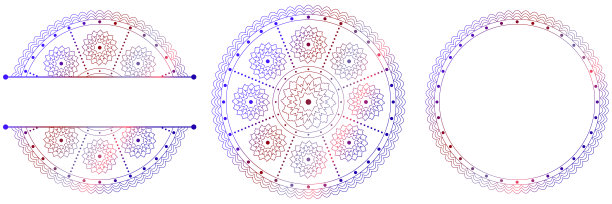 一套花曼荼罗。图片下载