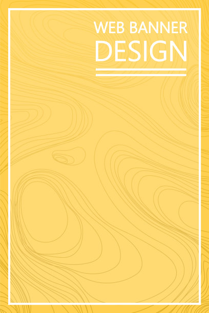 网页横幅设计矢量孤立。现代装饰图片下载