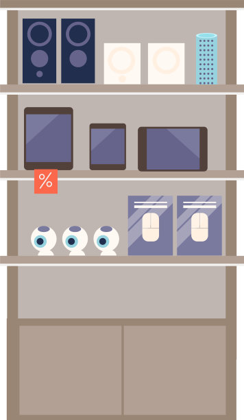 电子产品商店展示图片下载