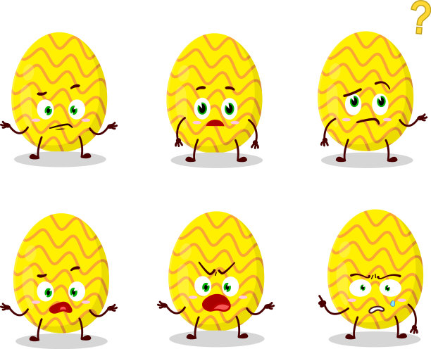卡通人物黄色的复活节彩蛋有什么用图片下载