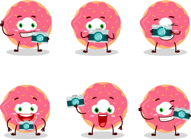 摄影师专业草莓表情图片下载