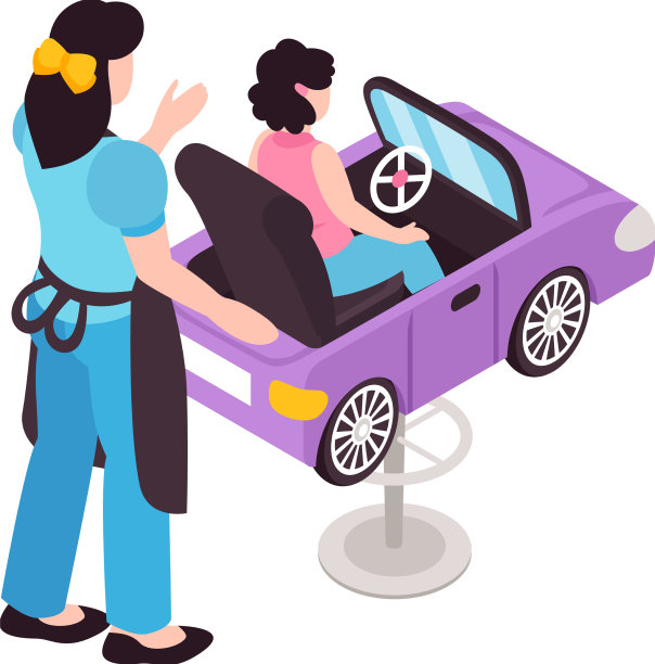 孩子理发师图标图片下载