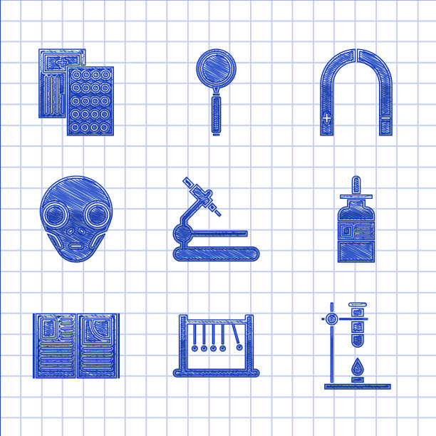 将显微镜摆玻璃试管烧瓶置于上图片下载