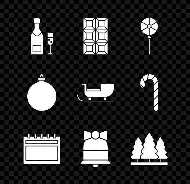 装上香槟瓶和香槟杯图片下载