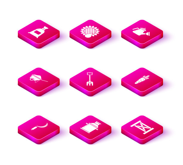 为牛奶手推车设置镰刀罐容器图片下载