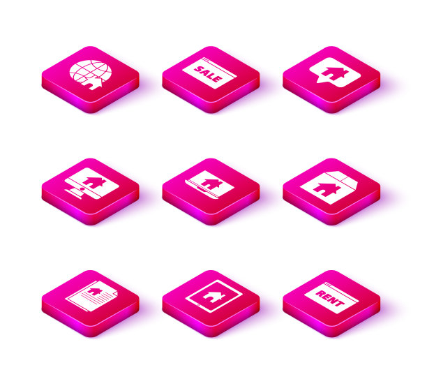 集房屋合同平板和智能家居图片下载