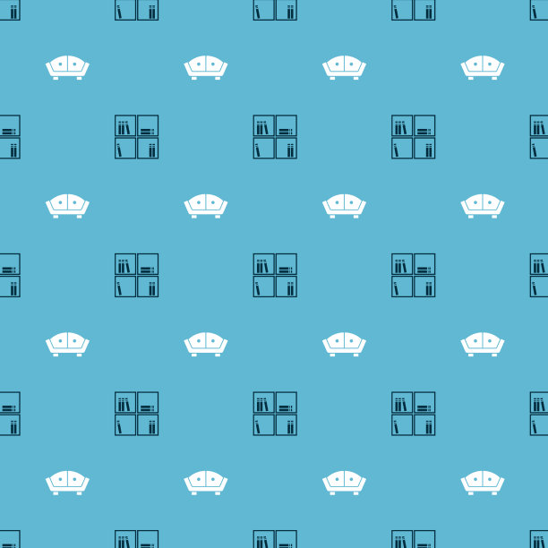 设置书架与书籍和沙发无缝模式图片下载