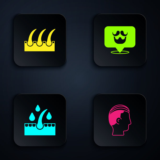 为男士做发型，人体毛囊油图片下载