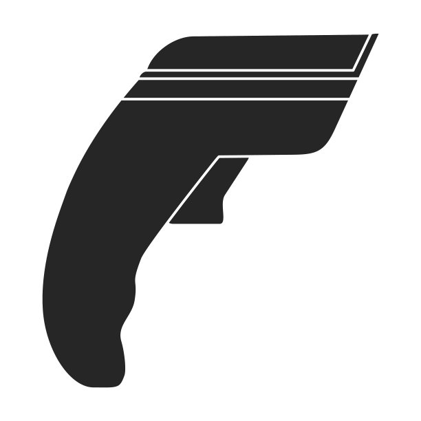 扫描器的代码黑色图标图片下载