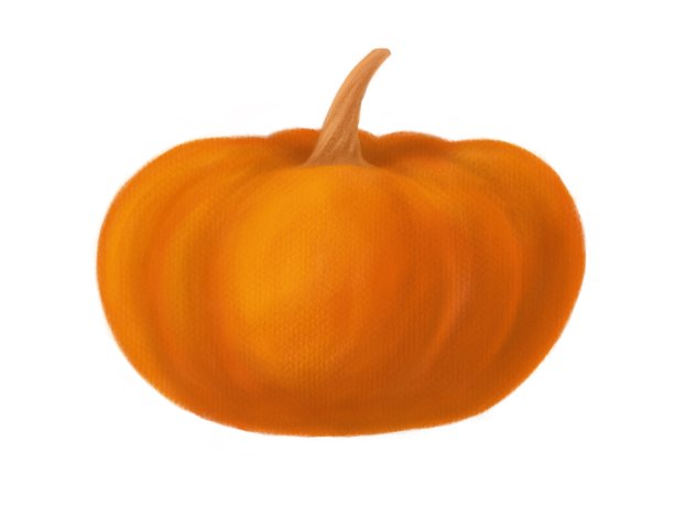 南瓜数字艺术孤立在白色背景图片下载