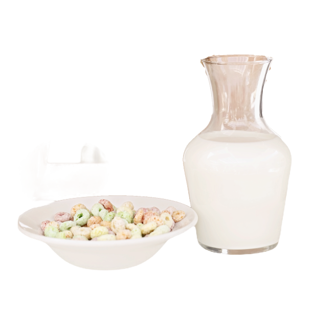 谷物圈喝牛奶图片下载