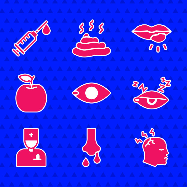 设失明流鼻涕的人头痛图片下载