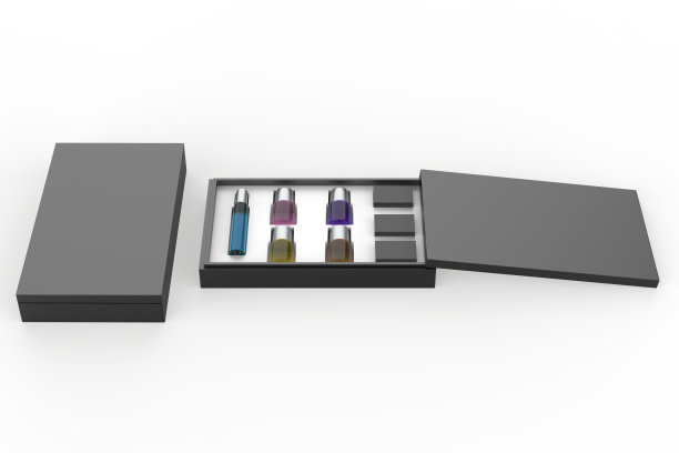 礼品盒化妆品设置模型图片下载