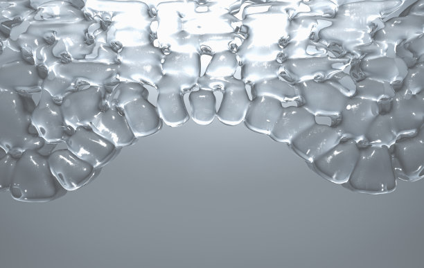 皮肤细胞凝胶横截面图片下载