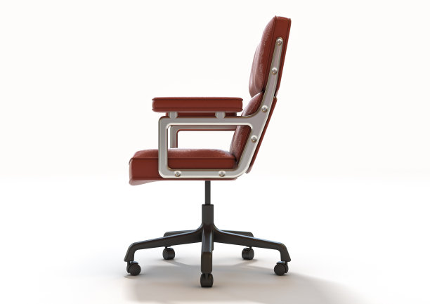 红色的办公椅图片下载