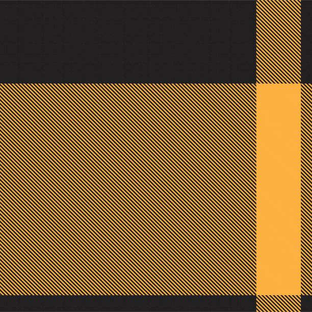 橙色不对称格子图案无缝图片下载