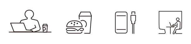 联合工作空间线图标集。包括图标作为同事，共同工作，共享办公室，业务，公司，工作和更多。图片下载