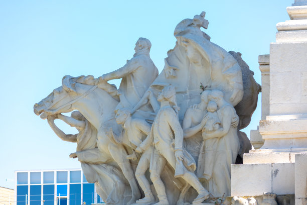 加的斯1812年宪法纪念碑。安达卢西亚,西班牙。欧洲。2021年10月8日图片下载