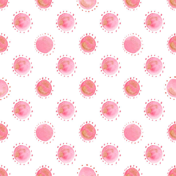 水彩无缝图案抽象背景。手绘插图。图片下载