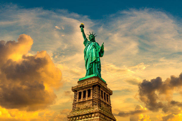 纽约的自由女神像图片下载