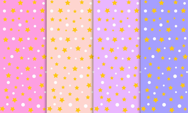 粉彩无缝模式收集图片下载