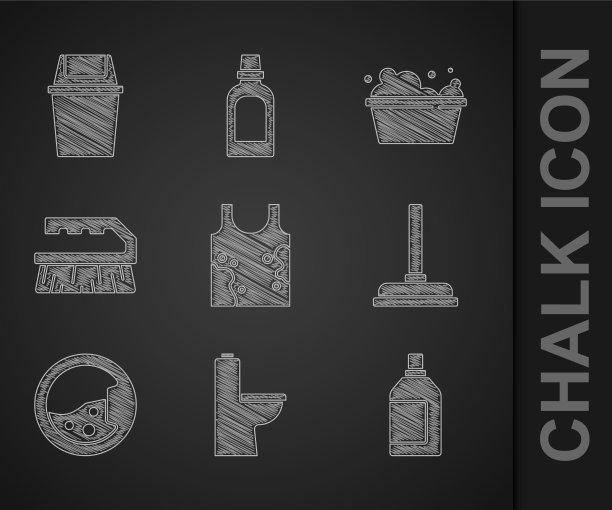 设置脏t恤马桶瓶图片下载