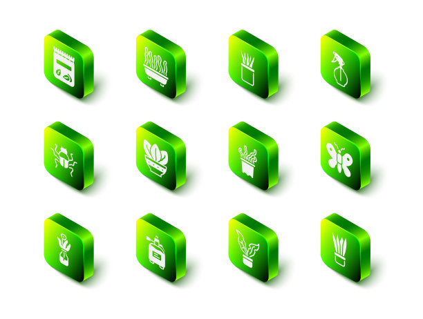 花盆中栽有蝴蝶水喷雾瓶图片下载