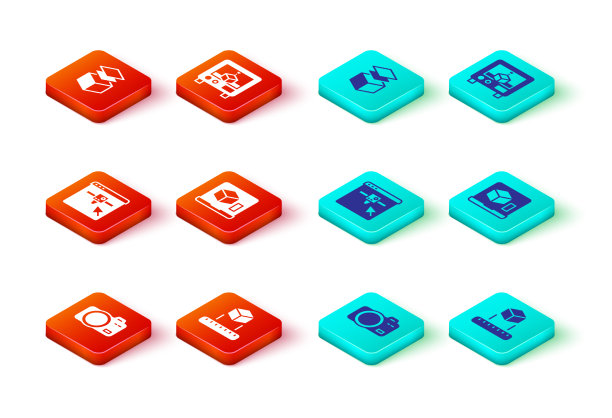 设置摄影相机等距立体3d打印机图片下载