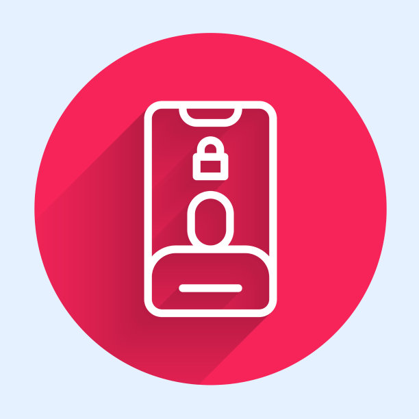 手机图标上的白线来电图片下载