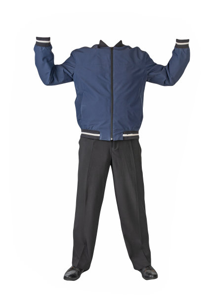 男夹克，裤子和皮鞋被隔离在白色背景上。图片下载