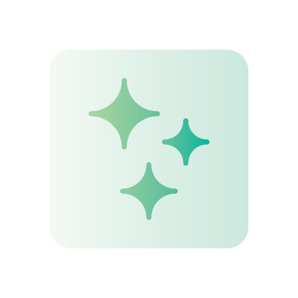 星形渐变图标孤立在白色背景上图片下载