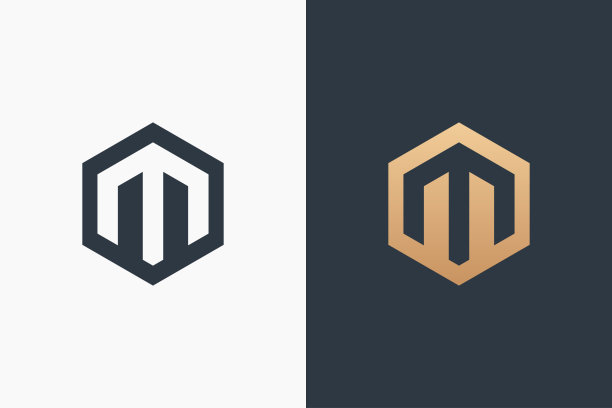 字母M标志模板设计矢量插图设计编辑可调整大小EPS 10图片下载