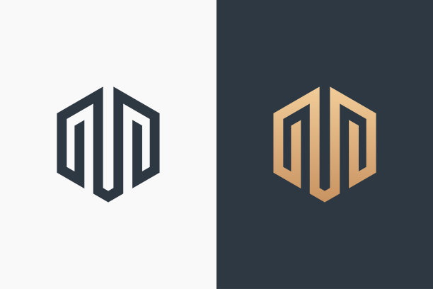 字母M标志模板设计矢量插图设计编辑可调整大小EPS 10图片下载