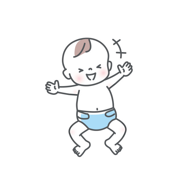 微笑婴儿图库图片下载