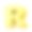黄色字体字母R 3D图片下载