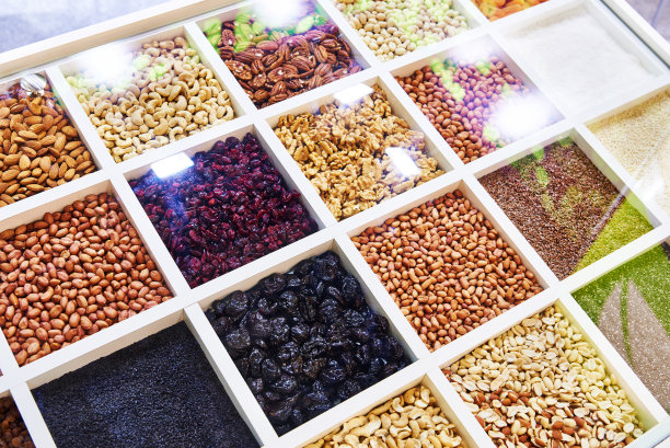 储藏干果和什锦坚果图片下载